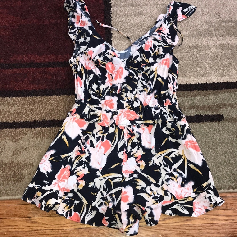 Free Press shorts Romper with pockets